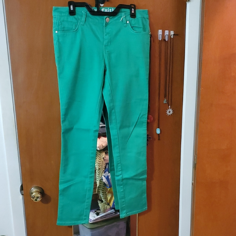 Vibrant Green Women's Pants